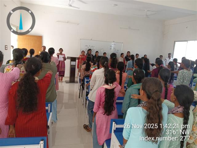 Constitution Day Celebration 2025 - Event of Govt College (C.G.)